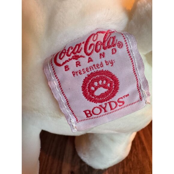 Coca-Cola x Boyds Polar Bear Plush – Collectible - Picture 6 of 8